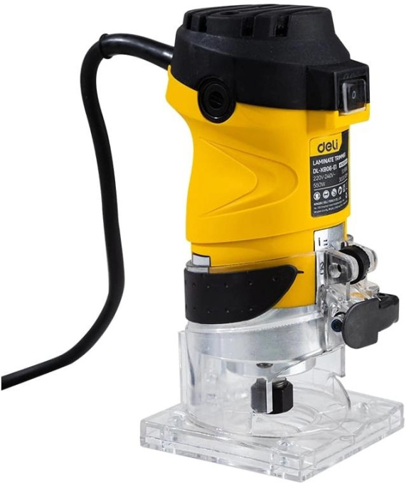 Фрезер Deli DL-XB06-E1 550Вт 30000об/мин макс.ход:30мм