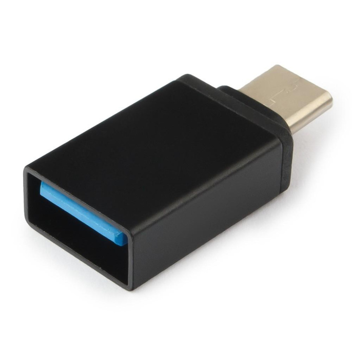 Гарнизон Переходник USB3.0 Type-C M /AF, с поддержкой OTG, черный, пакет GCC-A-USB3-CMAF