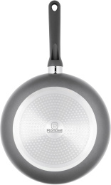 Сковорода Rondell Drive RDA-884 круглая 24см покрытие: Xylan Plus ручка несъемная без крышки серый