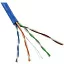 5bites Кабель US5505-100A-BL витая пара UTP / SOLID / 5E / 24AWG / CCA / PVC / BLUE / 100M