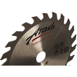 Диск пильный по дереву (130х16 мм; 24Т; б/рез) АТАКА 8078400