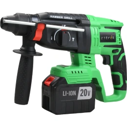 Перфоратор аккумуляторный бесщеточный Zitrek Destroyer Pro 20В, Li-ion 2x6.0Ач, з/у, кейс 063-4373