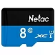 Карта памяти Netac NT02P500STN-008G-S microSDHC Memory Card 8Gb UHS-I U1 Class 10