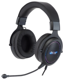 Наушники с микрофоном Acer AHW120 черный 2.1м мониторные USB оголовье ZL.HDSCC.01C