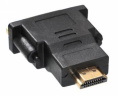 Переходник DVI Buro DVI-I(f) -  HDMI (m),  черный [hdmi-19m-dvi-i(f)-adpt]