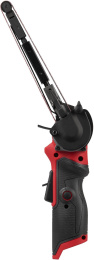 Ленточная шлифмашина Milwaukee M12 FBFL13-0 4933480960 питание: аккумулятор 12 В , частота вращения на холостом ходу: от 7200 до 14500 об/мин, скорость движения ленты: 1105 м/мин, длина рабочей поверхности: 457 мм, ширина рабочей поверхности: 13 мм