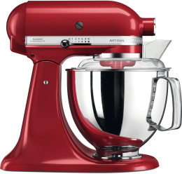 Миксер KitchenAid настольный с откидным блоком Artisan 4.8 л, красный