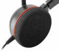 Гарнитура Jabra Evolve 20 MS Stereo,  для контактных центров, накладные,  проводные, черный [4999-823-109]