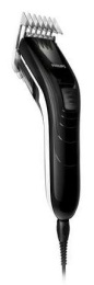 Машинка для стрижки волос Philips QC5115/15 Black для прически, длина стрижки: 3-21 мм, питание от сети, не требует смазки, количество установок длины: 10, материал лезвий: нержавеющая сталь