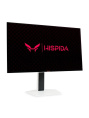 Игровой монитор 27 Монитор HISPIDA 27'' 2560x1440, OLED, 178/178, 0.03ms, 250nit, 1.5M:1, 280Hz, 2xDP 1.4/2xHDMI 2.1, noUSB-A, FreeSync, LowBlueLight, LTSP, ExtPWR, VESA 100x100, White, 1y (GI27Q28HE)