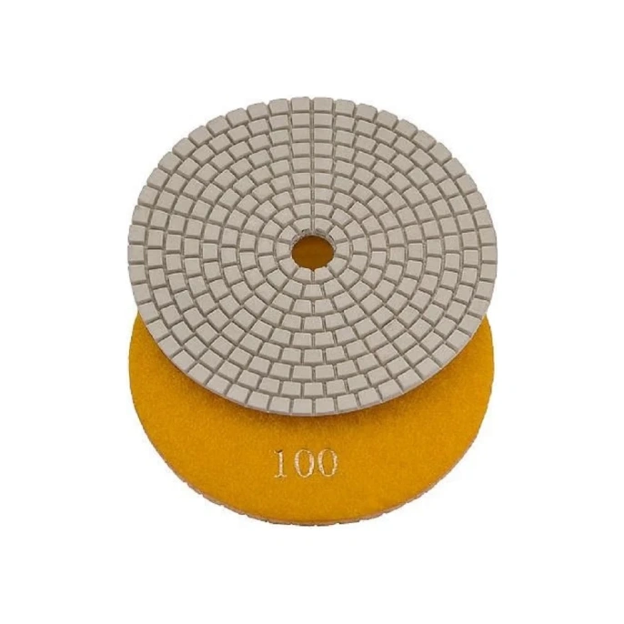 Круг шлифовальный алмазный гибкий черепашка 100 мм, p100, для универс. полировки TORGWIN T889420