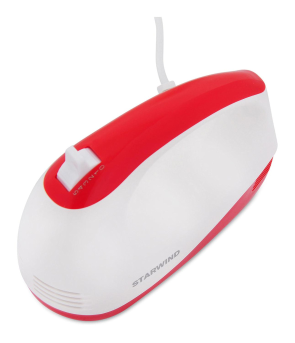 Миксер STARWIND SHM-251, ручной,  белый и коралловый