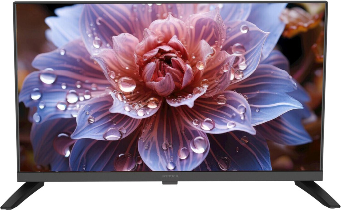 24" Телевизор Supra STV-LC24LT0080W HD, черный