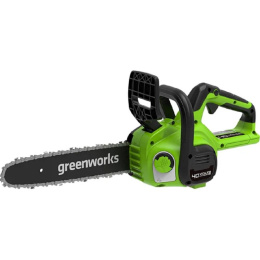 Greenworks G40CS30IIK2 Цепная пила аккумуляторная , 40V, 30 см, с 1* АКБ 2А*ч и ЗУ [2007807UA]