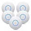 Ubiquiti UAP-NANOHD-5 Комплект точек доступа UniFi NanoHD 5 pack, 2,4/5 ГГц, до 2 Гбит/с, PoE, MIMO, 26 dBm, 1х1 Гбит/с