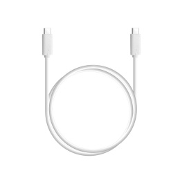 Bion Кабель для зарядки USB Type-C to Type-C CM/CM , 3A, 60W, USB 2.0, 1м, белый [BXP-CCP-USBC-CMCM-1M-W]
