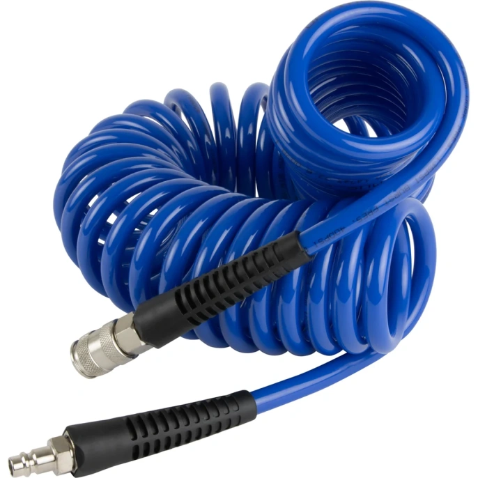 Шланг пневматический спиральный с брс 12 м, 8x12 мм Optimus OPT-7812 (OPT-7655)