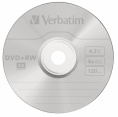 Оптический диск DVD+R Verbatim 4.7ГБ 16x, 10шт., cake box [43498]