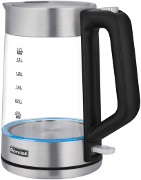 Чайник электрический Rondell RDE-1008, 1.7л, стекло