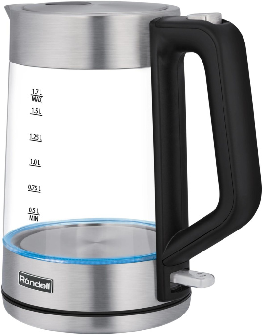 Чайник электрический Rondell RDE-1008, 1.7л, стекло