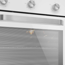 Духовой шкаф электрический MEFERI Light MEO604WH,  65л,  дверца с 2 стеклами,  белый