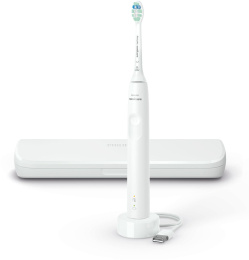 Электрическая зубная щетка Philips Sonicare HX3673/13, насадки для щётки: 1 шт, цвет: белый