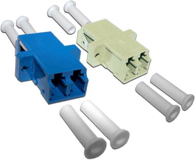 Адаптер оптический LC, MM, корпус SC, дуплексный LANMASTER LAN-2LC/S-AM-MM