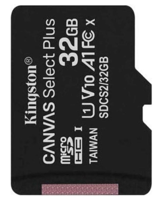 Micro SecureDigital 32Gb Kingston SDCS2/32GBSP {MicroSDHC Class 10 UHS-I} 6607014