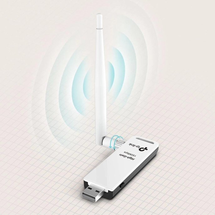 Wi-Fi адаптер TP-LINK TL-WN722N USB 2.0