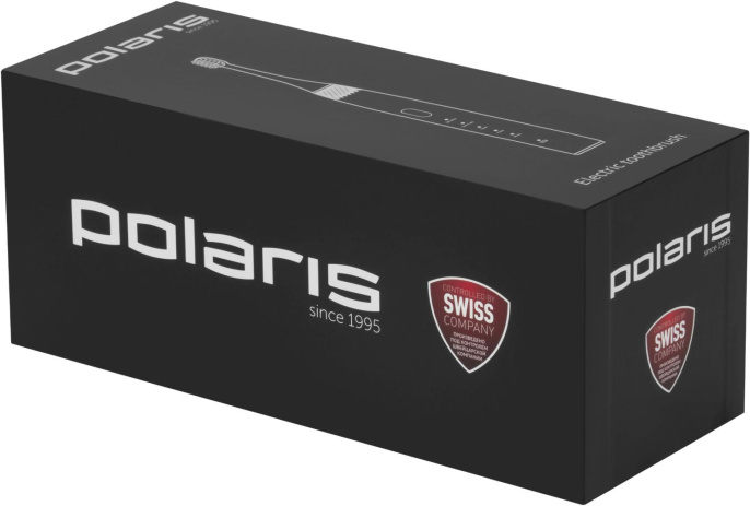 Электрическая зубная щетка Polaris PETB 0701 TC, насадки для щётки: 4 шт, цвет: белый