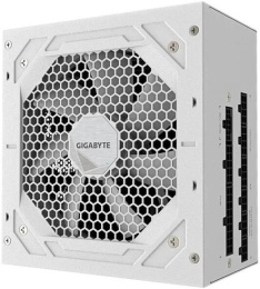 Блок питания GigaByte GP-UD750GM PG5 ICE 750W 28200-U75GI-1CEUR ATX 12V v2.31, 80Plus Gold КПД 90% , 3.3V-20А, 5V-20А, 12V-62.5А, -12V-0.3А, 5Vsb-3А, 1x24pin, 2х4+4pin, 4х6+2pin, 8хSATA, 1х16pin, 3х4Pin Peripheral, 1хFloppy, OVP/OPP/SCP/UVP/OCP/OTP, 1