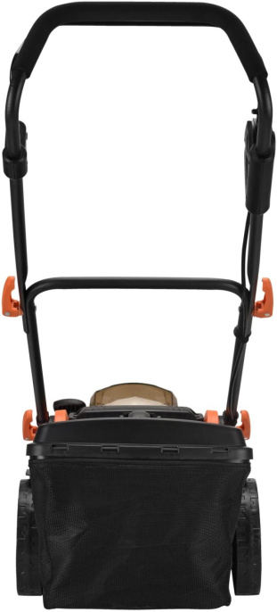 Газонокосилка аккумуляторная ELFY ELM3637CBPS,  37см, несамоходная,  4Ач, с 2 АКБ, с ЗУ [100064193717]