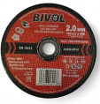 Отрезной диск Bivol T41-180x2.0x22.2 (BVL4118020) (диаметр диска: 180 мм, диаметр посадочного отверстия: 22.2 мм, обрабатываемый материал: металл)
