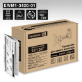 Кронштейн для TV/монитора 13"-34" настенный ExeGate EWM1-3420-01 VESA 75x75, 100x100, макс.нагрузка 20 кг, наклон -8°/+8°, поворот -90°/+90°, расстояние до стены 65-190мм, цвет черный EX297367RUS