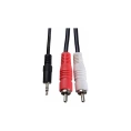 Кабель PERFEO Jack 3.5 мм вилка - 2xRCA вилка длина 3 м. J2004 30 003 886