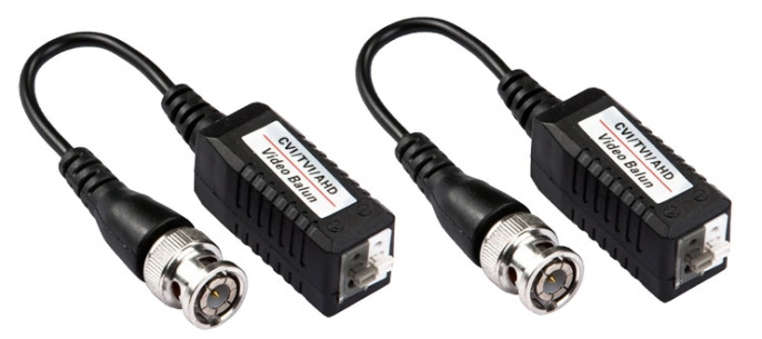 Комплект Пассивный приемник-передатчик Optimus B-1T AHD/TVI/CVI , Разрешение до 1080P, дальность передачи видеосигнала до 300м 720P 250м 1080P , 75 Ом, разъем BNC на гибком коаксиальном кабеле. (В0000004835)