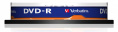 Оптический диск DVD-R Verbatim 4.7ГБ 16x, 10шт., cake box [43523]