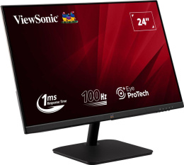 23.8" Монитор ViewSonic VA2432-h,  1920x1080,  IPS,  75Гц,  1хHDMI,  черный [vs17789]