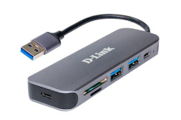 Хаб (разветвитель) D-Link DUB-1325/A1A, серый