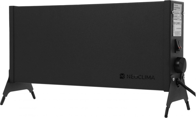 Конвектор Neoclima Nano, 1000Вт, с терморегулятором, черный [ut-00000436]