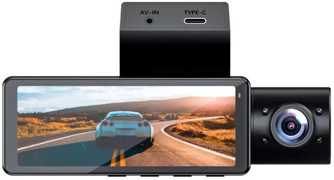 Видеорегистратор PlayMe X pro,  черный