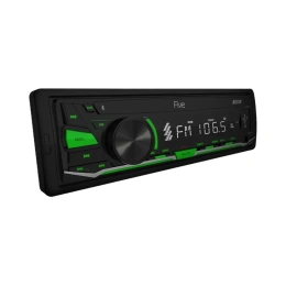 Автомагнитола FIVE 1din, зеленая, Bluetooth, USB, AUX, SD, FM F20G