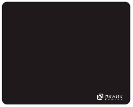 Коврик для мыши Oklick OK-F0283 (S) черный, нейлоновая ткань, 280х225х3мм