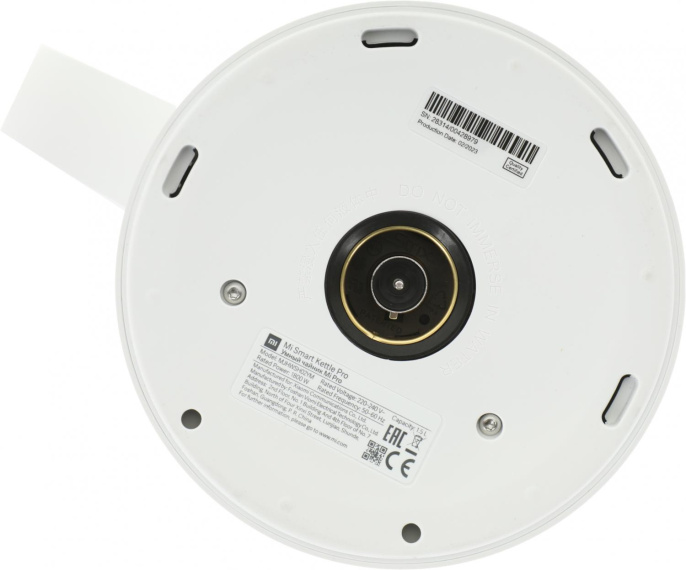 Чайник электрический Xiaomi Mi Smart Kettle Pro, 1.5л, металл/пластик