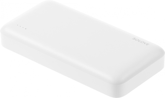 Внешний аккумулятор Power Bank SOLOVE 003M, 20000мAч, белый [003m white rus]