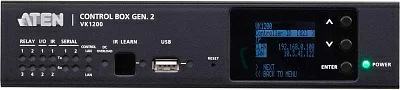 Компактный контроллер ATEN VK1200 2 поколения с двумя LAN портами (2 лицензии) Compact Control Box Gen. 2 with Dual LAN (2 key)