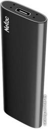 Накопитель SSD Netac USB-C 250GB NT01ZSLIM-250G-32BK Z Slim черный