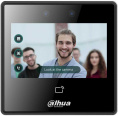 Контроллер доступа Dahua DHI-ASI3213A-W автономный; комнатный; с распознаванием лиц; 4,3-дюймовый стеклянный сенсорный экран с разрешением 480×272; 2-мегапиксельная широкоугольная камера с двумя объективами с ИК-подсветкой и DWDR; несколько методов разбл