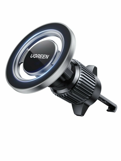Автомобильный держатель UGREEN магнитный в решетку LP845 65764 Air Vent Magnetic Car Phone Mount - Gray 65764_