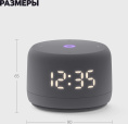 Умная колонка Yandex Станция Лайт 2 Алиса графитовый 6W 1.0 BT/Wi-Fi 10м (YNDX-00026GRY)